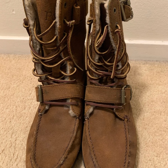 Polo by Ralph Lauren Brown Men's Boots - Picture 1 of 6